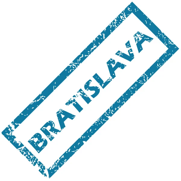 Sello de goma Bratislava — Archivo Imágenes Vectoriales