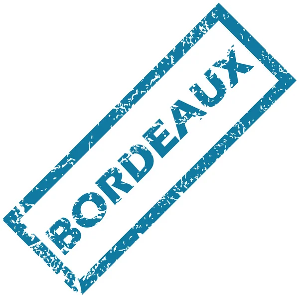 Bordeaux rubber stamp — Stock Vector