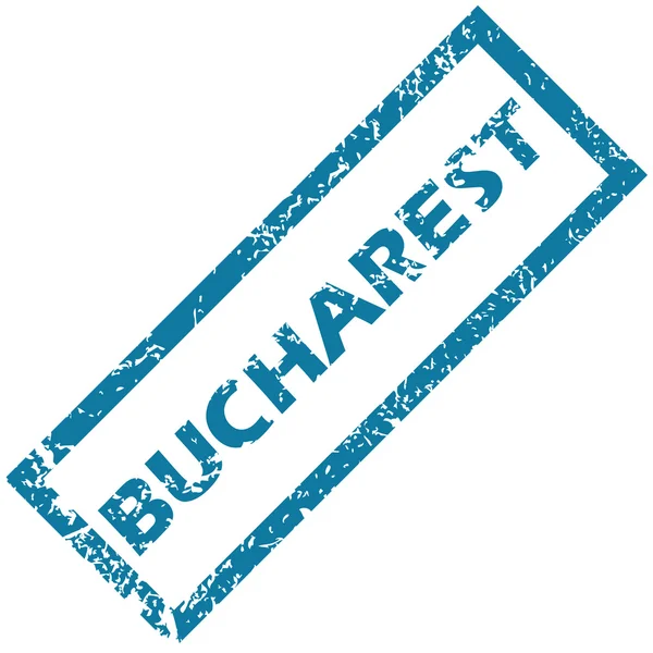 Bukarest gummistämpel — Stock vektor