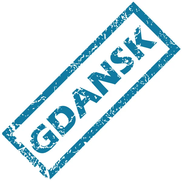 Gdansk rubber stamp — Stock Vector