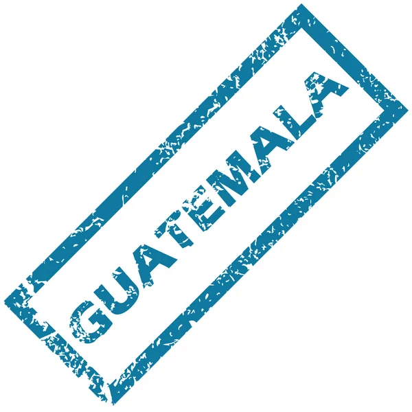 Carimbo de borracha guatemala — Vetor de Stock