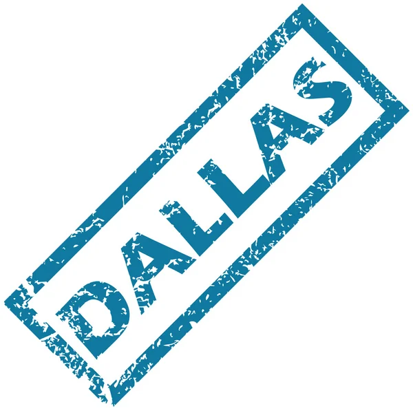 Далласская резиновая марка — стоковый вектор