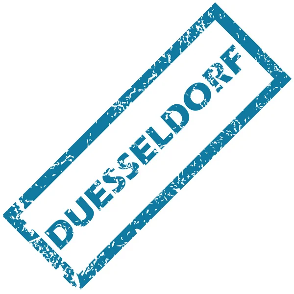 Duesseldorf Rubberstempel — Stockvector