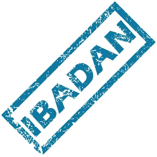 Sello de goma de Ibadan — Archivo Imágenes Vectoriales