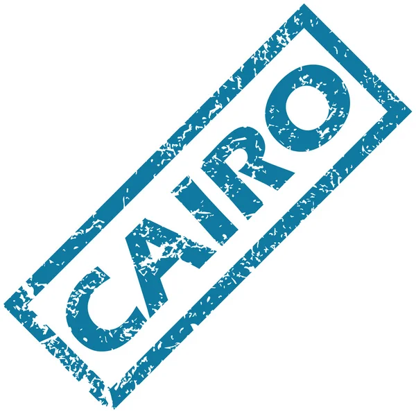 Каирская каучуковая марка — стоковый вектор