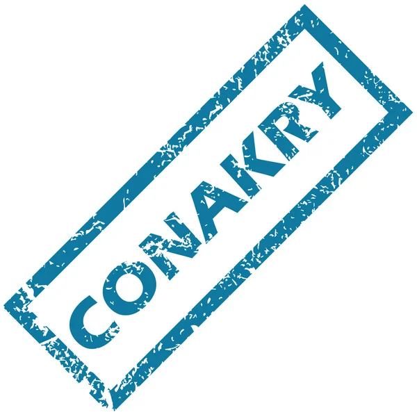 Carimbo de borracha conakry — Vetor de Stock