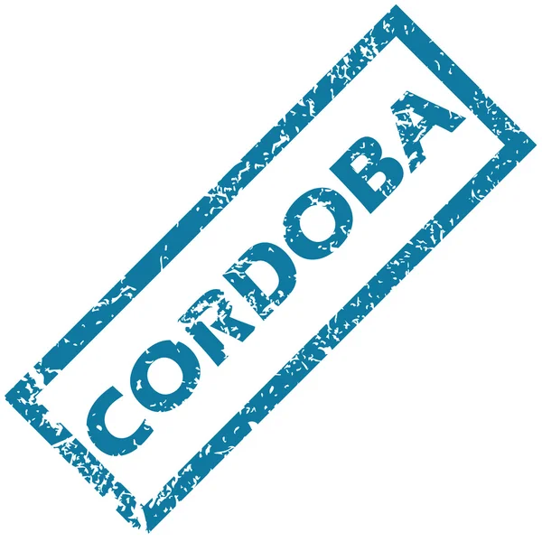 Cordoba rubber stamp — Stock Vector