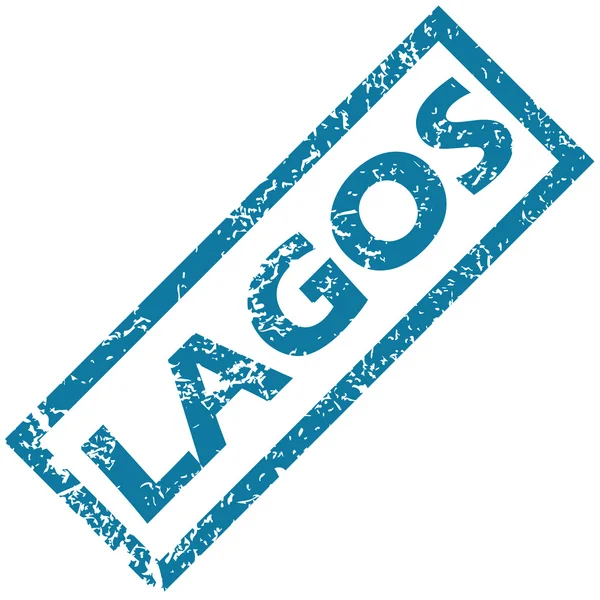 Sello de goma Lagos — Archivo Imágenes Vectoriales