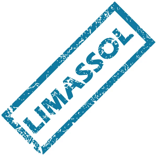 Limassol gummistämpel — Stock vektor