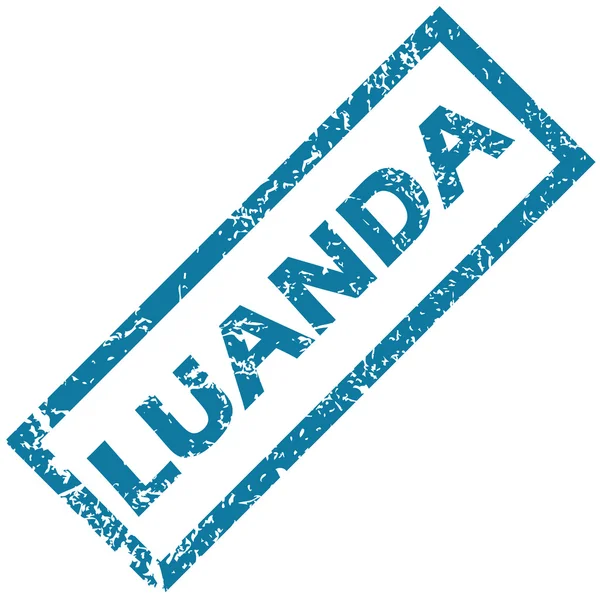 Luanda pieczątka — Wektor stockowy