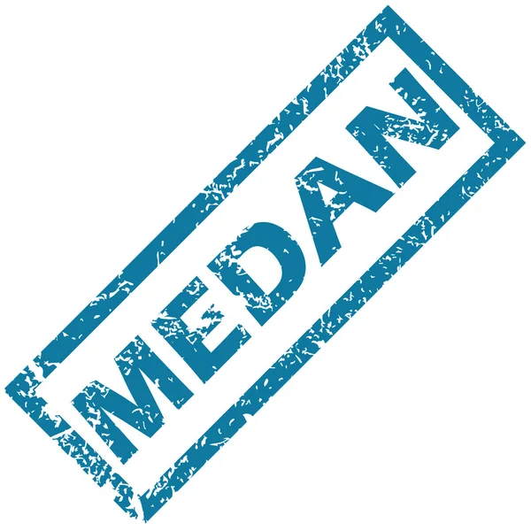 Medan rubber stamp — Stock Vector