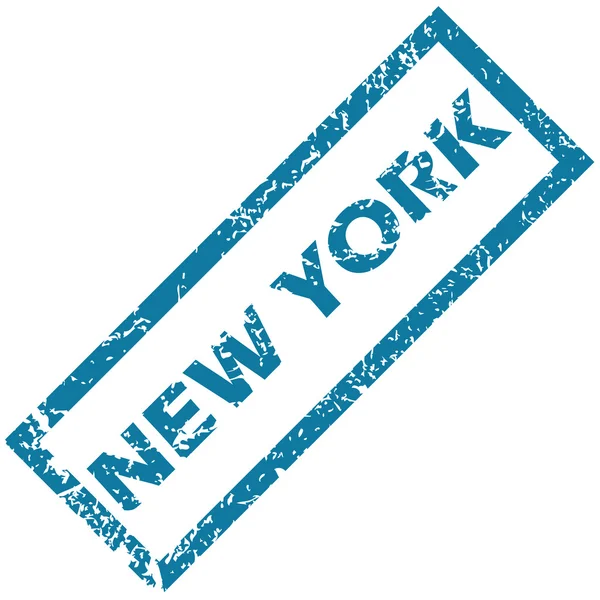 NEW YORK Timbro di gomma — Vettoriale Stock