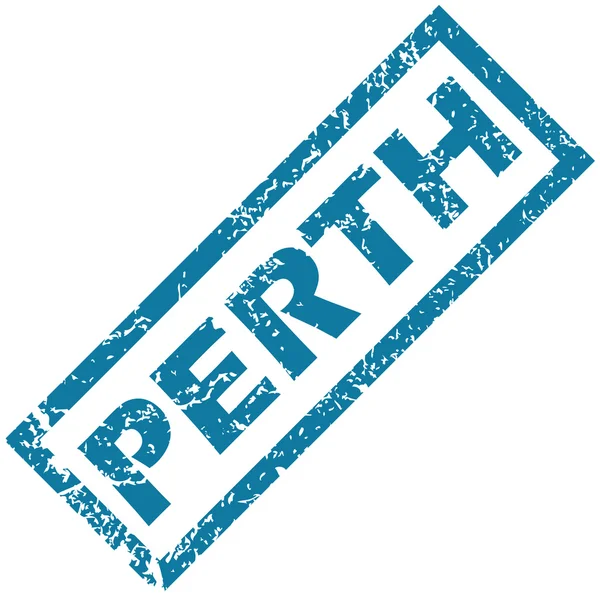 Резиновая марка Перта — стоковый вектор