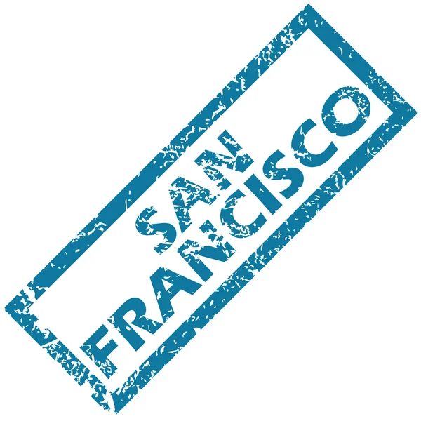 San Francisco Rubberstempel — Stockvector