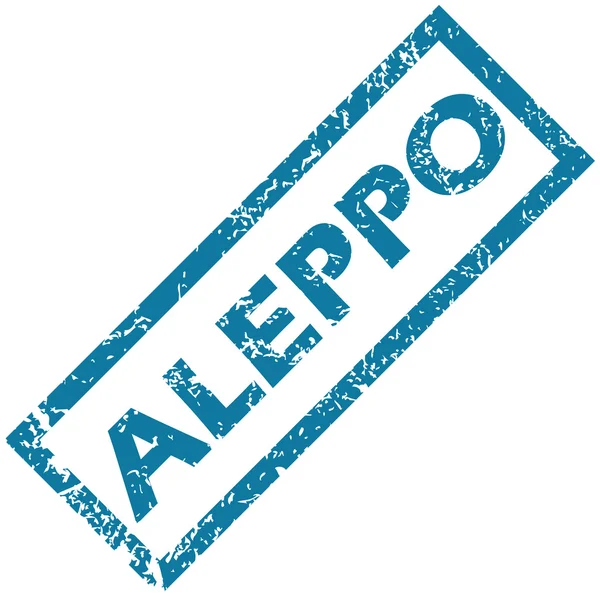 Aleppo rubber stamp — Stock Vector