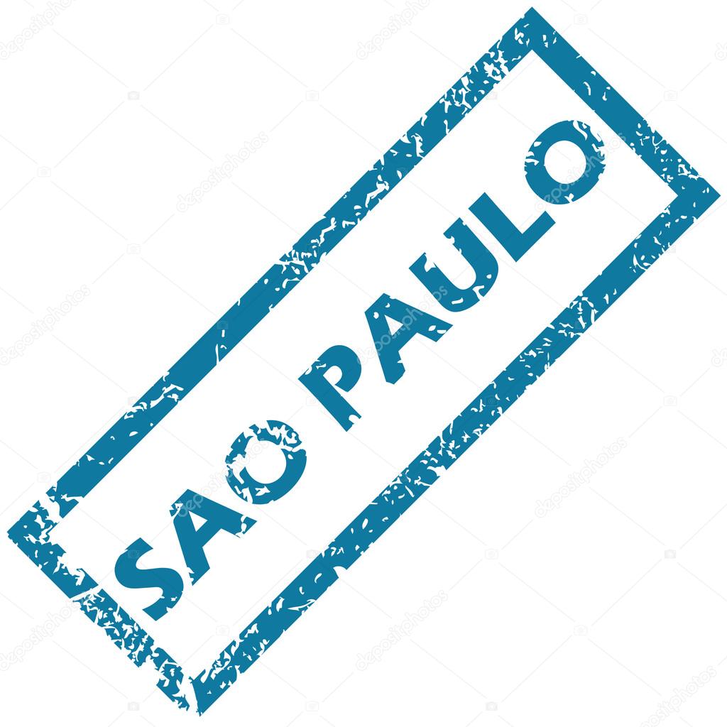 Sao Paulo rubber stamp