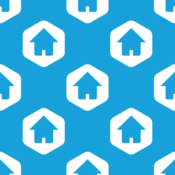 Hus hexagon mönster — Stock vektor