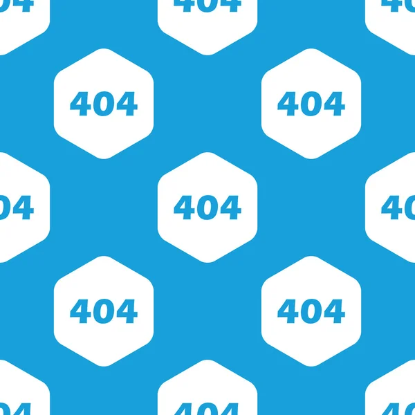 Chyba 404 šestihranných vzor — Stockový vektor