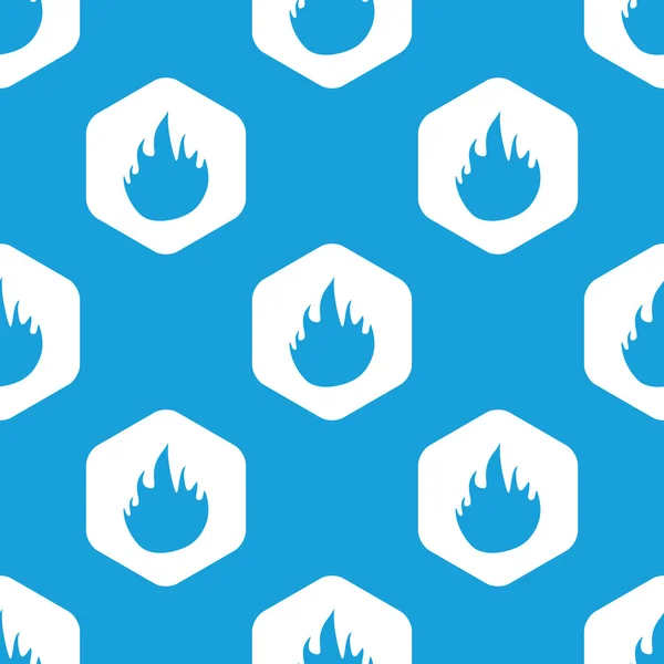 Modèle hexagonal de feu — Image vectorielle