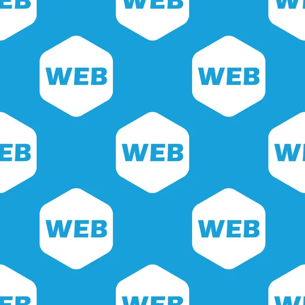 Modèle d'hexagone WEB — Image vectorielle