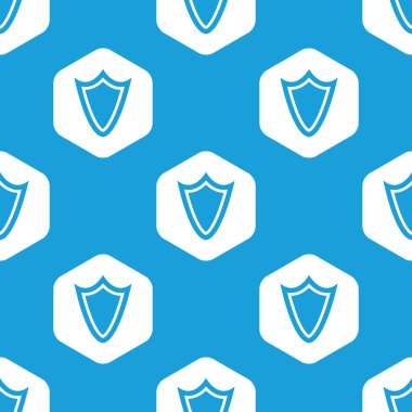 Kalkan altıgen desen