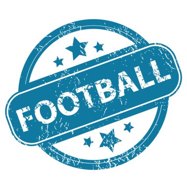 Futbol yuvarlak damga