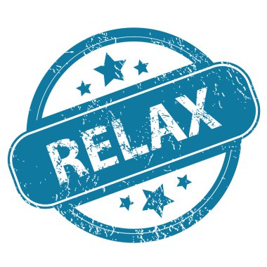 Yuvarlak damga sakin ol