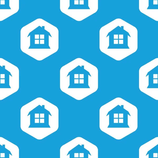 House hexagon pattern — Stock Vector