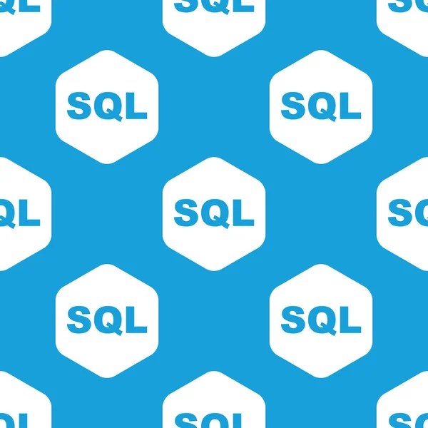 Modèle hexagonal SQL — Image vectorielle