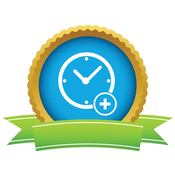 Add time round icon — Stock Vector