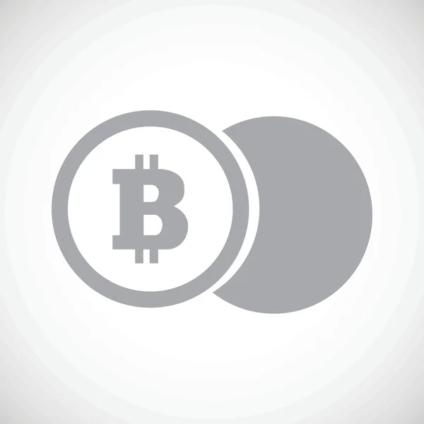 Bitcoin munt pictogram — Stockvector