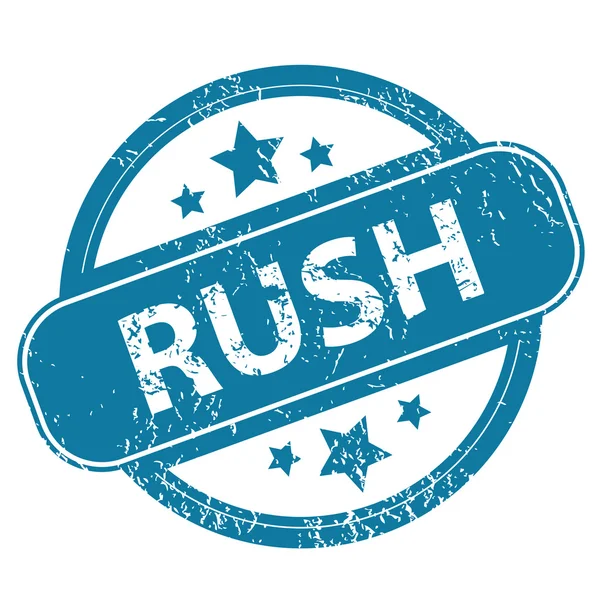 RUSH timbre rond — Image vectorielle