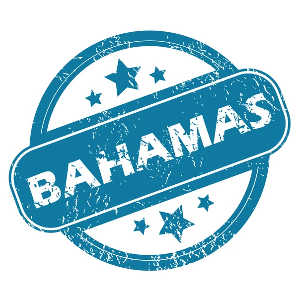 Timbro rotondo BAHAMAS — Vettoriale Stock
