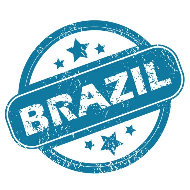 Brezilya yuvarlak damga