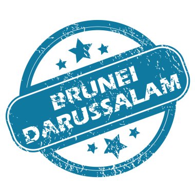Brunei Darussalam yuvarlak damga