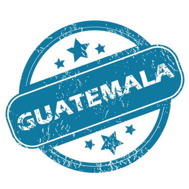 Guatemala yuvarlak damga