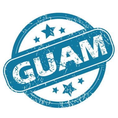 Guam yuvarlak damga
