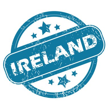 İrlanda yuvarlak damga