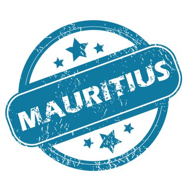 Mauritius yuvarlak damga