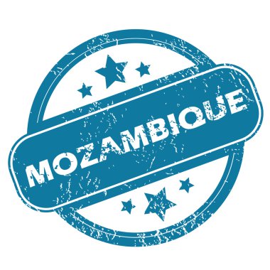 Mozambik yuvarlak damga