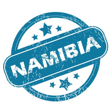 Namibya yuvarlak damga