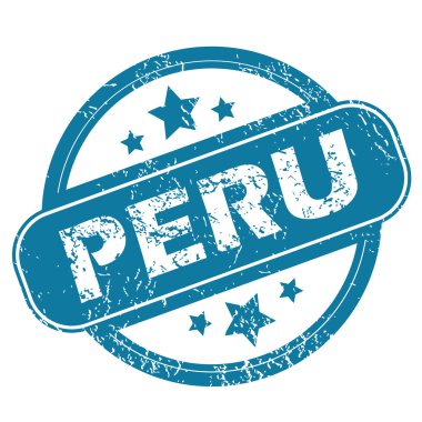 Peru yuvarlak damga
