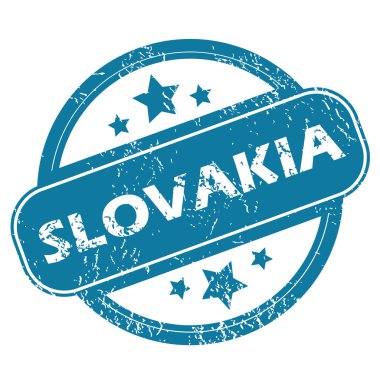 Slovakya yuvarlak damga