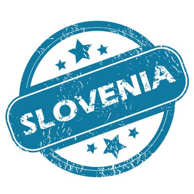 Slovenya yuvarlak damga
