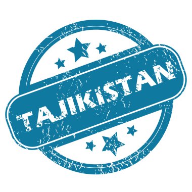 Tacikistan yuvarlak damga