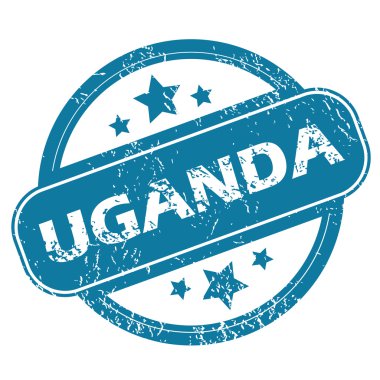 Uganda yuvarlak damga