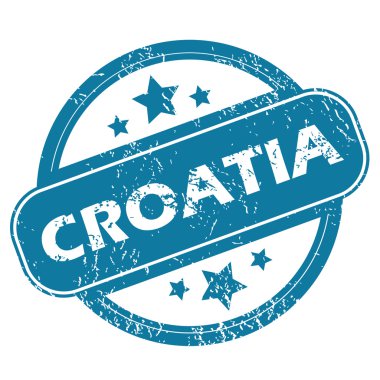 Hırvatistan yuvarlak damga