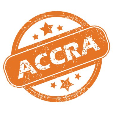 Accra yuvarlak damga