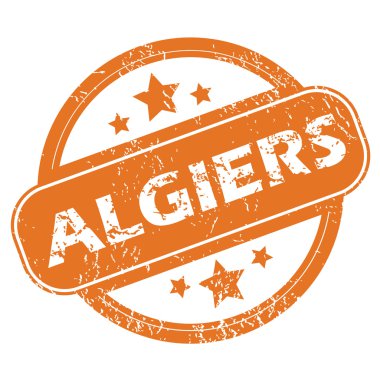 Algiers yuvarlak damga