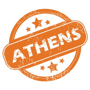 Atina yuvarlak damga